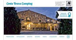 Desktop Screenshot of costabravacamping.com